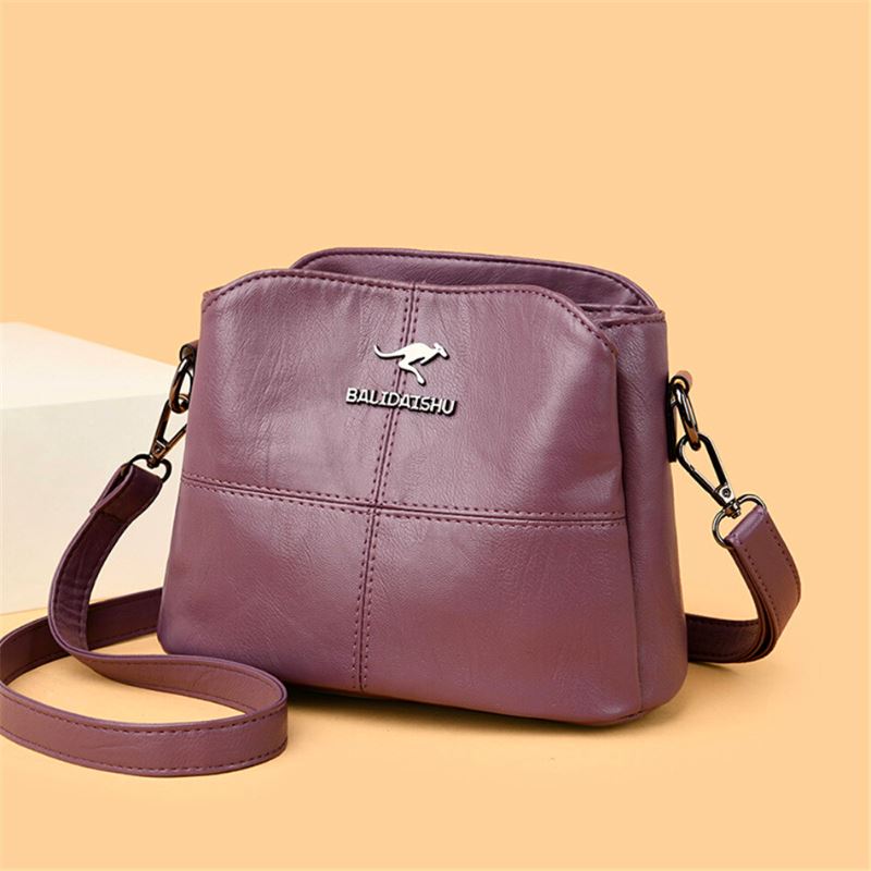 Bolsa Beauty Lass® Bolsa de Couro Resistente - [60% OFF] 0 Direct Ofertas Roxo 